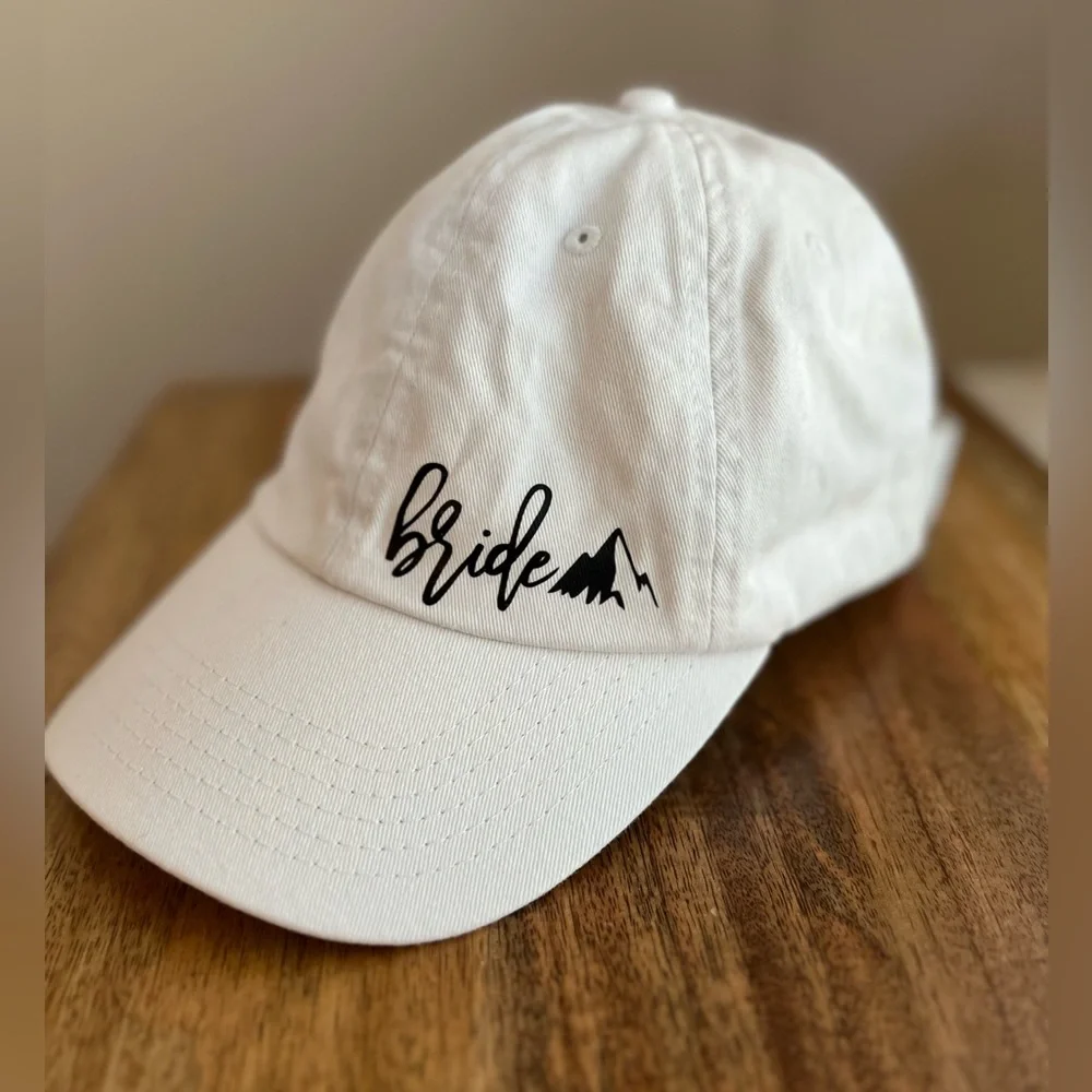 Bride Baseball Cap - Picture 4 of 7